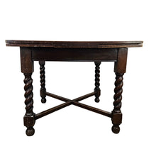 Load image into Gallery viewer, Draw Leaf Barley Twist Table