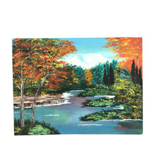 Load image into Gallery viewer, Forest Lake Landscape Painting