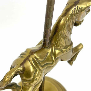 Brass Carousel Horse