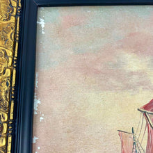 Load image into Gallery viewer, Ship at Sea Framed Painting