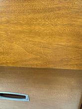 Load image into Gallery viewer, Modern Walnut Nightstand