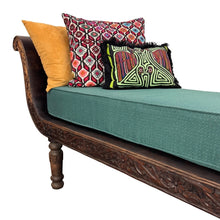 Load image into Gallery viewer, Hand Carved Wooden Daybed