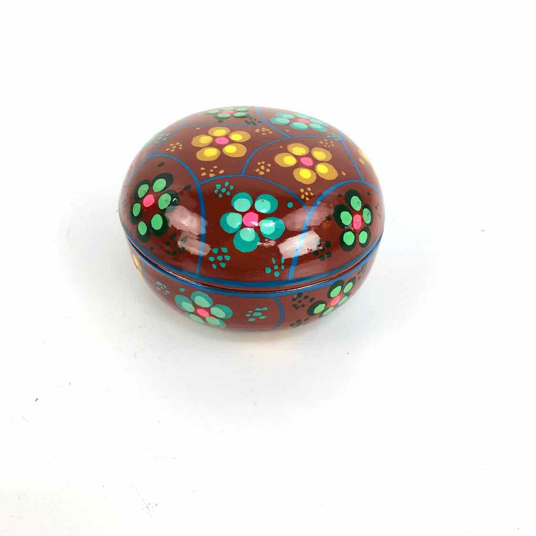Hand Painted Trinket Box