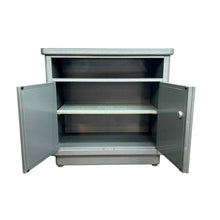 Load image into Gallery viewer, Gray Metal Tanker Cabinet