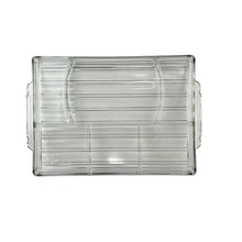 Load image into Gallery viewer, Divided Glass Hostess Tray