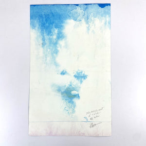 Abstract Floral Watercolor Painting