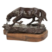 Load image into Gallery viewer, Bronze Horses Sculpture