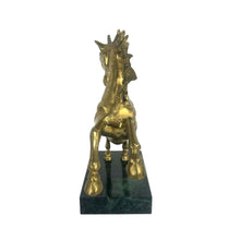 Load image into Gallery viewer, Brass Unicorn on Marble Base