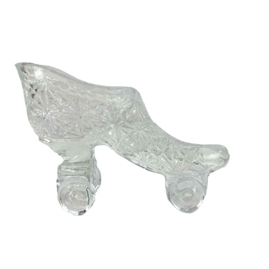 Clear Glass Rollerskate