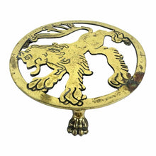 Load image into Gallery viewer, Brass Lion Stand
