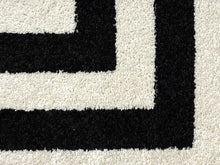 Load image into Gallery viewer, Modern Black &amp; White Rug