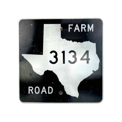 Texas Farm Road Sign