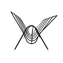 Load image into Gallery viewer, Black Wire Magazine Rack