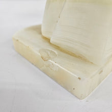 Load image into Gallery viewer, Onyx Horse Head Bookends