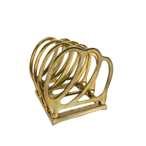 Brass Toast Caddy