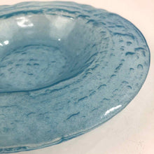 Load image into Gallery viewer, Blue Textured Glass Bowl