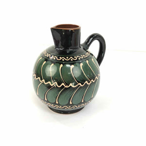 Painted Pottery Pitcher