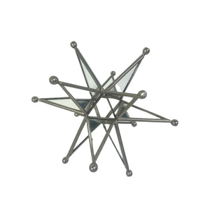 Leaded Glass Star Sculpture