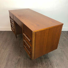 Load image into Gallery viewer, Mid-Century Walnut Desk