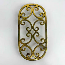 Load image into Gallery viewer, Brass Scroll Trivet