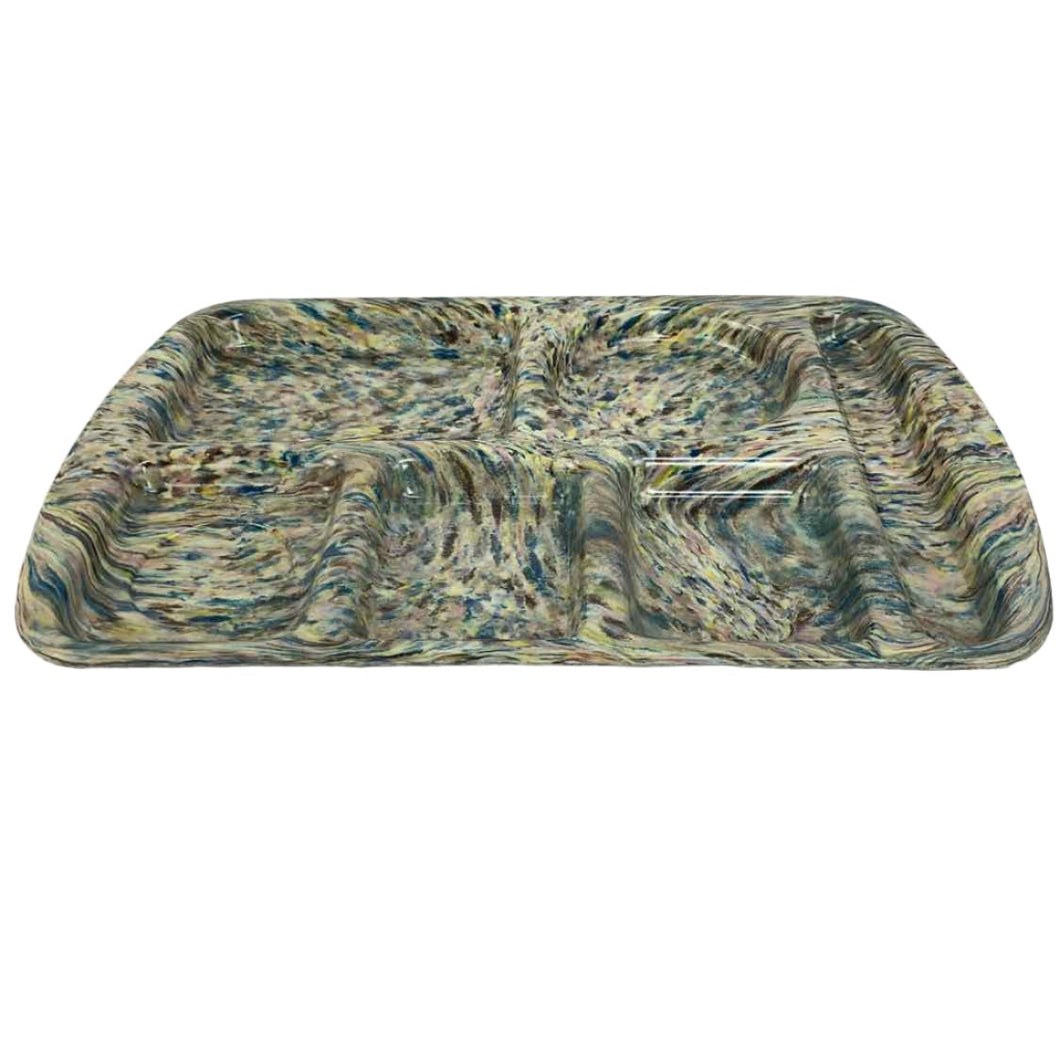 Melamine Confetti Lunch Tray