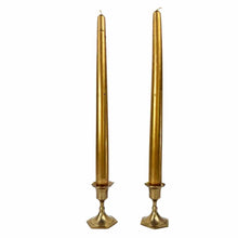 Load image into Gallery viewer, Small Brass Candleholders