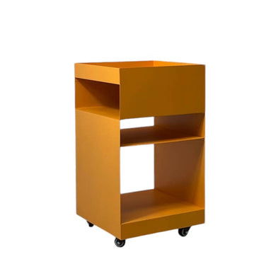 Orange Metal Cart