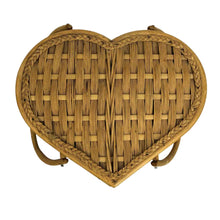 Load image into Gallery viewer, Heart Shaped Picnic Basket