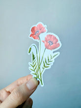 Load image into Gallery viewer, Poppy Flowers Sticker