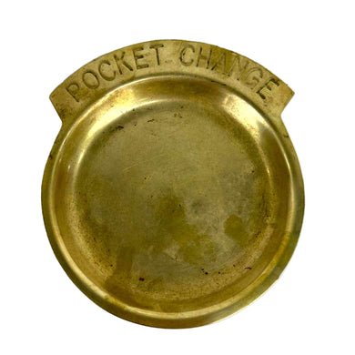 Brass Pocket Change Dish