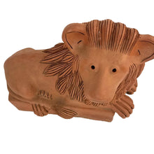 Load image into Gallery viewer, Terra Cotta Lion Sculpture