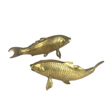 Load image into Gallery viewer, Brass Koi Fish