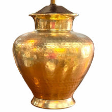 Load image into Gallery viewer, Hammered Brass Lamps