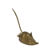 Load image into Gallery viewer, Brass Mouse Ring Holder