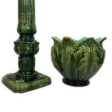 Load image into Gallery viewer, Majolica Pottery Planter