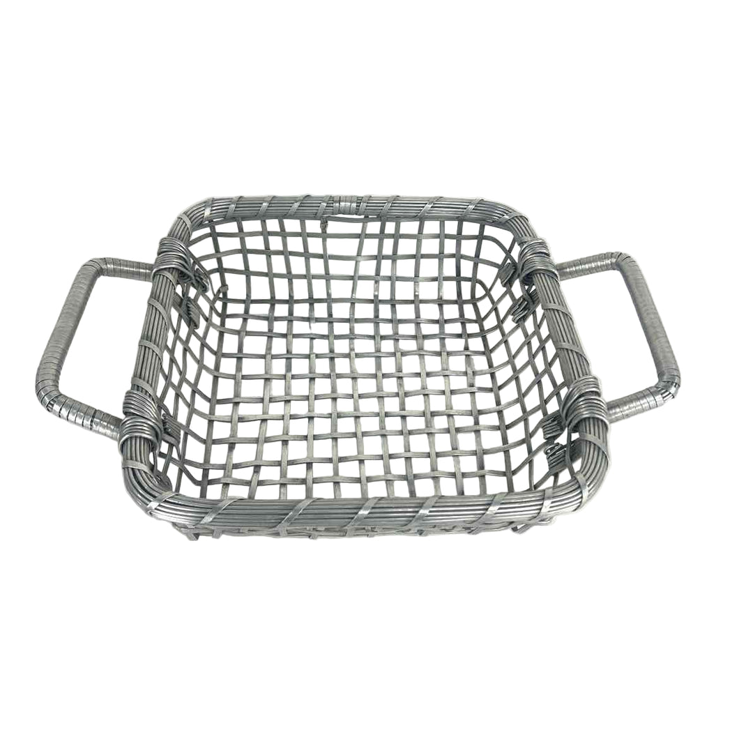 Woven Aluminum Basket