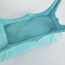 Load image into Gallery viewer, Mid-Century Blue Pottery Planter