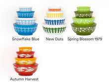 Load image into Gallery viewer, Pyrex-Inspired Mini Stacking Bowls