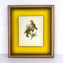 Load image into Gallery viewer, Yellow Framed Bird Prints