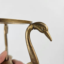 Load image into Gallery viewer, Brass Swans Stand