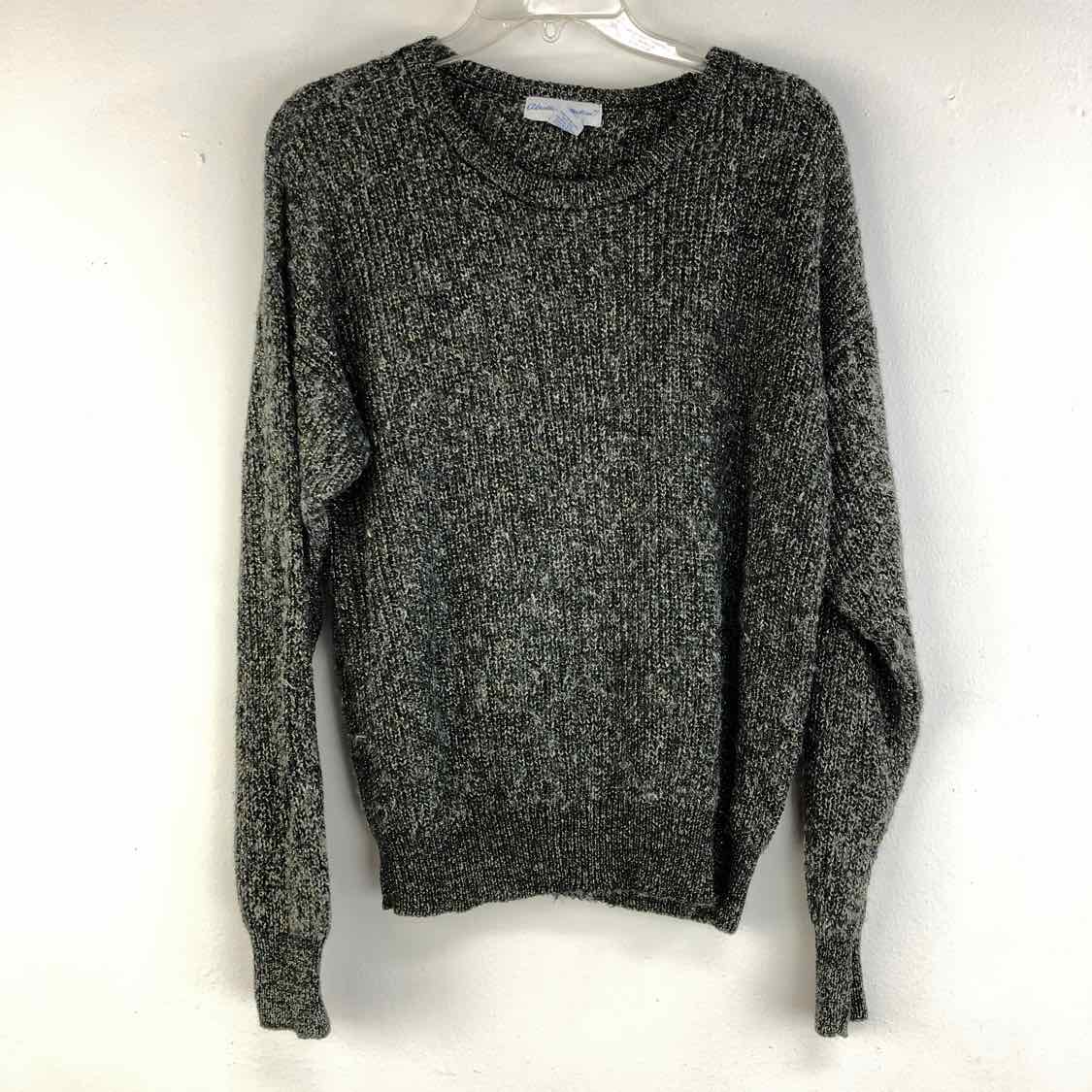 Gray Metallic Sweater – Found Furnishings Gray Metallic Sweater – Found Furnishings