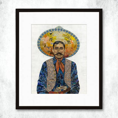 Dolan Geiman Signed Print Vaquero (Indigo)