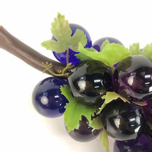 Load image into Gallery viewer, Purple Lucite Grapes Sculpture