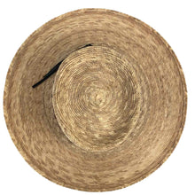 Load image into Gallery viewer, Flat Brim Straw Hat