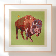 Load image into Gallery viewer, Bison Buffalo Print