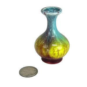 Tiny Drip Glaze Vase