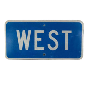 West Highway Sign