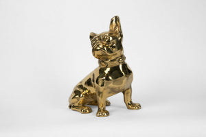 Brass French Bulldog