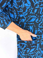 Load image into Gallery viewer, Black &amp; Blue Dress