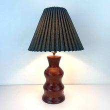 Load image into Gallery viewer, Turned Wooden Lamp